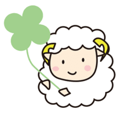 Friendly Sheep sticker #2663794