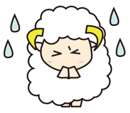 Friendly Sheep sticker #2663796