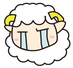 Friendly Sheep sticker #2663798