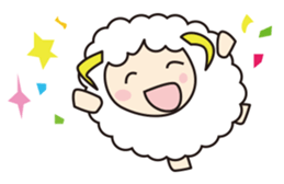Friendly Sheep sticker #2663804