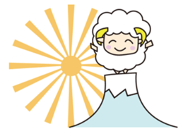 Friendly Sheep sticker #2663806