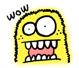 Big Eyes Monster sticker #2663899