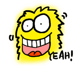 Big Eyes Monster sticker #2663900