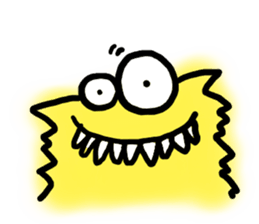 Big Eyes Monster sticker #2663909