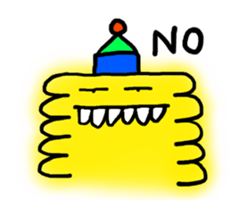 Big Eyes Monster sticker #2663912