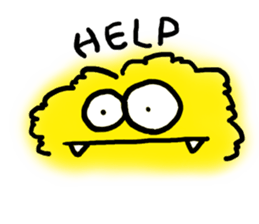 Big Eyes Monster sticker #2663917