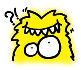 Big Eyes Monster sticker #2663922