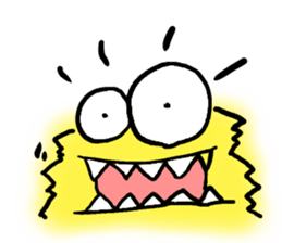 Big Eyes Monster sticker #2663923