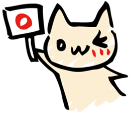 cat and penguin sticker #2664013