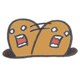 pretty mole sticker #2665068