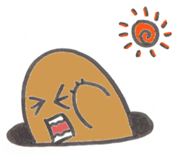 pretty mole sticker #2665082