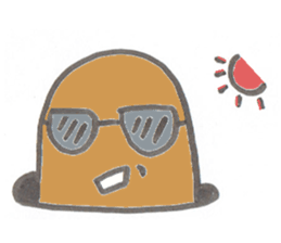 pretty mole sticker #2665090