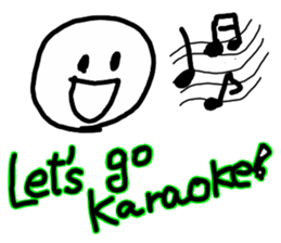 Pure heart Maruko-chan 2 (English ver.) sticker #2665500