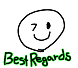 Pure heart Maruko-chan 2 (English ver.) sticker #2665504