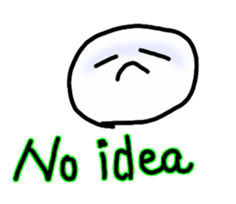 Pure heart Maruko-chan 2 (English ver.) sticker #2665519