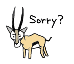 response animals~Africa(English) sticker #2665577