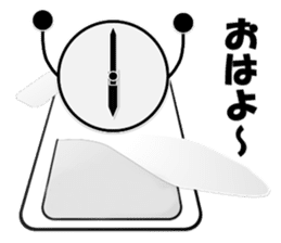 Mr. Clock sticker #2665811