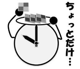 Mr. Clock sticker #2665817
