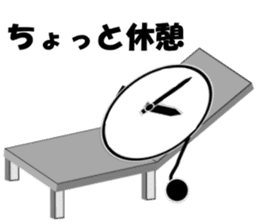 Mr. Clock sticker #2665821