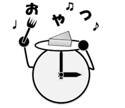 Mr. Clock sticker #2665822