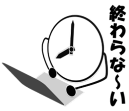 Mr. Clock sticker #2665828