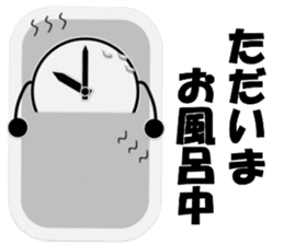 Mr. Clock sticker #2665830