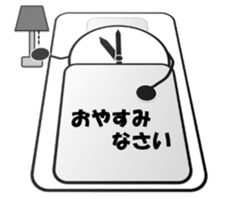 Mr. Clock sticker #2665831