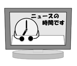 Mr. Clock sticker #2665850