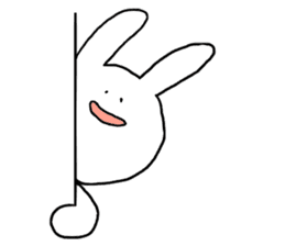 Annoying rabbit^^ sticker #2665897