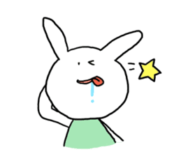 Annoying rabbit^^ sticker #2665898