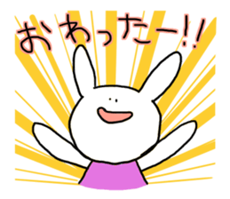 Annoying rabbit^^ sticker #2665905