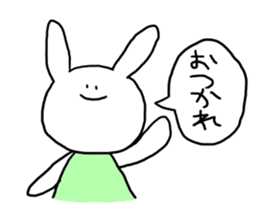 Annoying rabbit^^ sticker #2665906