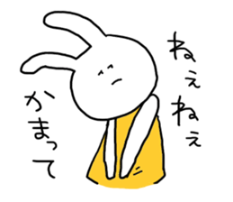 Annoying rabbit^^ sticker #2665915