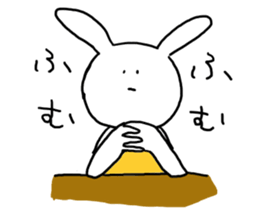 Annoying rabbit^^ sticker #2665920