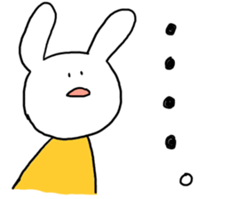 Annoying rabbit^^ sticker #2665928