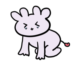 New creature narcissist nemu sticker #2666035