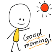 The boy comes from doodle world. sticker #2666332