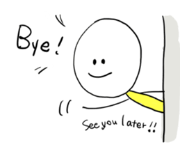 The boy comes from doodle world. sticker #2666334