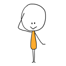 The boy comes from doodle world. sticker #2666335