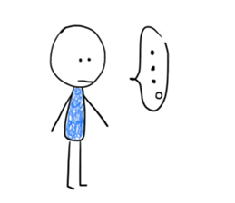 The boy comes from doodle world. sticker #2666336