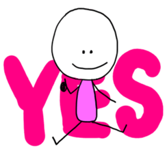 The boy comes from doodle world. sticker #2666340