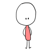 The boy comes from doodle world. sticker #2666353