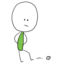 The boy comes from doodle world. sticker #2666359