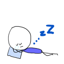 The boy comes from doodle world. sticker #2666361