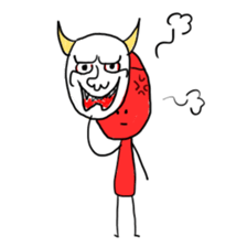 The boy comes from doodle world. sticker #2666363