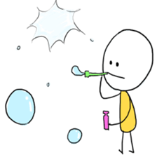 The boy comes from doodle world. sticker #2666364