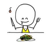 The boy comes from doodle world. sticker #2666369