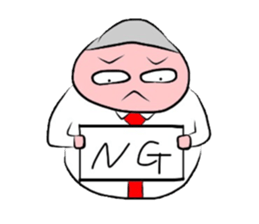 Office worker,Yassan sticker #2666852