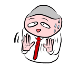 Office worker,Yassan sticker #2666853