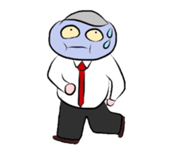 Office worker,Yassan sticker #2666857